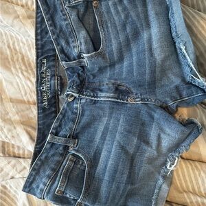 American Eagle Outfitters Women's Blue Denim Shorts